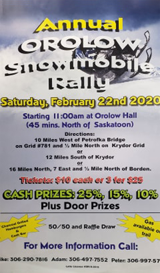 Orolow Snowmobile Rally