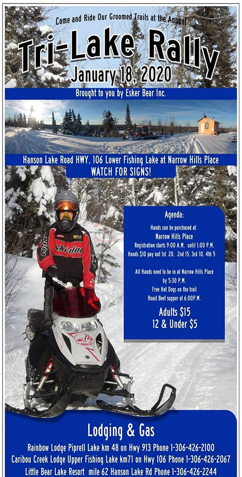 TRI-LAKE Snowmobile Rally